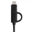 Hama 4 az 1-ben (USB, USB Type-C, micro USB + OTG) 1m fekete adatkábel #04