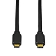 Hama USB 3.1 Type-C - USB Type-C 0,75m fekete adatkábel #01