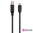 Hama USB Type-C - USB B 1,8m fekete adatkábel #02