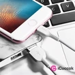 Hoco HOC0035 X20 2m Lightning > USB fehér kábel #02