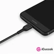Hoco HOC0038 X20 2m fekete Type-C USB kábel #02
