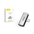 Hoco HOC0077 LS24 Lightning/Lightning ezüst audio adapter #01