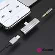 Hoco HOC0078 LS25 Lightning/Jack ezüst audio adapter #02