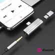 Hoco HOC0085 LS26 Type-C/Jack ezüst audio adapter #02