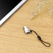 Hoco HOC0086 UA8 micro USB/Type-C ezüst adapter #05