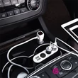 Hoco HOC0144 Z13 5V/2.1A 2xUSB/3x szivargyújtó töltő elosztó #04