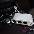 Hoco HOC0144 Z13 5V/2.1A 2xUSB/3x szivargyújtó töltő elosztó #05