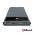 Hoco J49 2xUSB/Type-C/microUSB/PD/QC3.0/10.000 mAh/szürke power bank #01