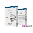 Inakustik 004100015 Premium 3,5mm jack-2RCA 1,5m fehér audio összekötő kábel #01