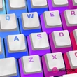 Kingston HyperX Pudding PBT US fehér gamer billentyű szett #01