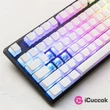 Kingston HyperX Pudding PBT US fehér gamer billentyű szett #02