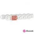 Legrand 695019 ST kábel nélkül fehér-szürke 6x2P+F elosztósor #01