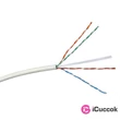 Legrand Cat6 árnyékolatlan (U/UTP) 4 érpár (AWG23) PVC fehér Eca 305m kartondoboz Linkeo réz fali kábel #01