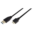 LogiLink CU0037 USB 3.0 A->B Micro csatlakozó kábel #01