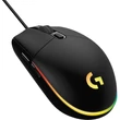 Logitech G102 Lightsync fekete gamer egér #01