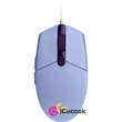 Logitech G102 Lightsync lila gamer egér #01