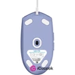 Logitech G102 Lightsync lila gamer egér #03