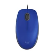 Logitech M110 Silent kék egér #02