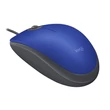 Logitech M110 Silent kék egér #01