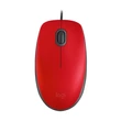 Logitech M110 Silent piros egér #02