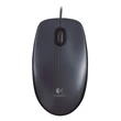 Logitech M90 USB fekete egér #01