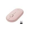 Logitech Pebble M350 Rose vezeték nélküli BT egér #01