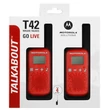 Motorola Talkabout T42 piros walkie talkie (2db) #02