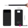 Quazar Be travel 8000mAh szürke napelemes power bank #01