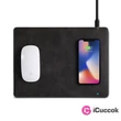 Quazar Qi wireless vezeték nélküli töltő szürke egérpad #02