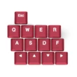 SPC Gear KC13 Crimson DBL Shot PBT gamer billentyű szett #01