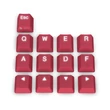 SPC Gear KC13 Crimson DBL Shot PBT gamer billentyű szett #02