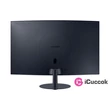 Samsung 23,6" C24T550FDR LED HDMI Display port ívelt kijelzős kékes sötétszürke monitor #01