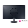 Samsung 23,6" C24T550FDR LED HDMI Display port ívelt kijelzős kékes sötétszürke monitor #02