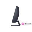 Samsung 23,6" C24T550FDR LED HDMI Display port ívelt kijelzős kékes sötétszürke monitor #04