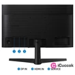 Samsung 24" F24T370FWR LED IPS HDMI Display port monitor #01