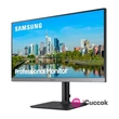 Samsung 24" F24T650FYU LED IPS HDMI Display port kékes sötétszürke monitor #02