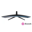 Samsung 26,9" C27R500FHR LED HDMI ívelt kijelzős kékes sötétszürke monitor #03