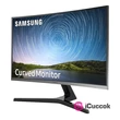 Samsung 26,9" C27R500FHU LED HDMI ívelt kijelzős kékes sötétszürke monitor #03