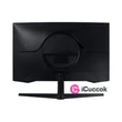 Samsung 27" C27G55TQWR WQHD HDMI Display port 144Hz ívelt kijelzős monitor #01