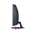 Samsung 27" C27T550FDR LED HDMI Display port ívelt kijelzős kékes sötétszürke monitor #02