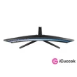 Samsung 31,5" C32R500FHU LED HDMI ívelt kijelzős kékes sötétszürke monitor #06