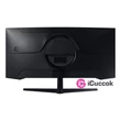 Samsung 34" C34G55TWWU WQHD HDMI Display port 165Hz ívelt kijelzős monitor #01
