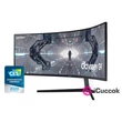 Samsung 49" C49G95TSSR QLED Dual-QHD HDMI 2Display port 240Hz ívelt kijelzős fehér monitor #08