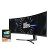 Samsung 49" C49RG90SSR QLED Dual QHD HDMI 2Display port 120Hz ívelt kijelzős kékes sötétszürke gamer monitor #01
