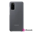 Samsung EF-ZG980CJEGEU Galaxy S20 szürke clear view cover tok #01
