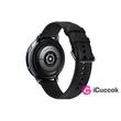 Samsung SM-R820NSKA Watch Active2 44mm fekete okosóra, acél váz / bőr szíj #01