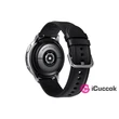 Samsung SM-R830NSSA Watch Active2 40mm ezüst okosóra, acél váz / bőr szíj #02