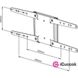 Sbox 100/200/300 mm furatmérethez VESA adapter #01