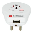 Skross SKR-WORLDTOEUUSB (World To EU) földelt USB csatlakozó #01