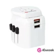 Skross SKR-PROLIGHTUSB PRO LIGHT USB hálózati csatlakozó átalakító + 2xUSB töltő #02